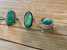 Load image into Gallery viewer, Turquoise Feather Wrap Ring