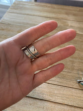 Load image into Gallery viewer, Turquoise Feather Wrap Ring