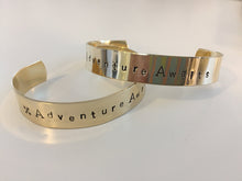 Load image into Gallery viewer, Adventure Awaits cuff