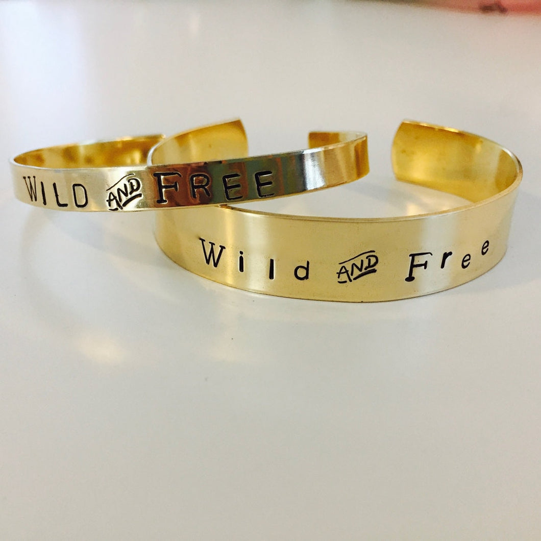 Wild and Free cuff
