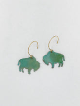 Load image into Gallery viewer, Mini Buffalo Necklace or Earrings