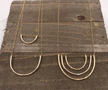 Load image into Gallery viewer, Arc Necklace-triple or single