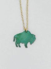 Load image into Gallery viewer, Mini Buffalo Necklace or Earrings
