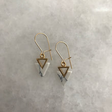 Load image into Gallery viewer, Marble Threader Earrings

