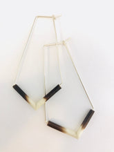 Load image into Gallery viewer, Kite Hoops-Porcupine Quill Earrings