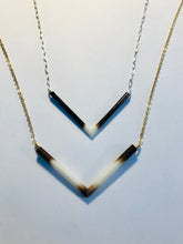 Load image into Gallery viewer, Porcupine Quill Chevron Necklace
