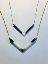 Load image into Gallery viewer, Porcupine Quill Chevron Necklace