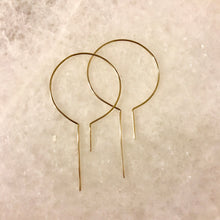 Load image into Gallery viewer, Stark threader hoops-Large