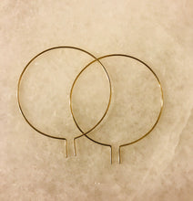 Load image into Gallery viewer, Stark threader hoops-Large