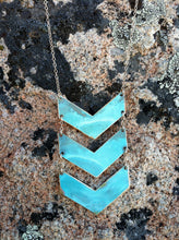 Load image into Gallery viewer, Triple Chevron Necklace