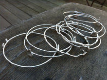 Load image into Gallery viewer, Set of 3 Unique Silver Bangles