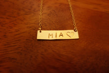 Load image into Gallery viewer, Custom Nameplate