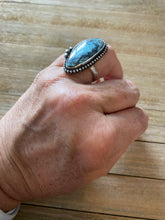 Load image into Gallery viewer, Webbed Turquoise Ring

