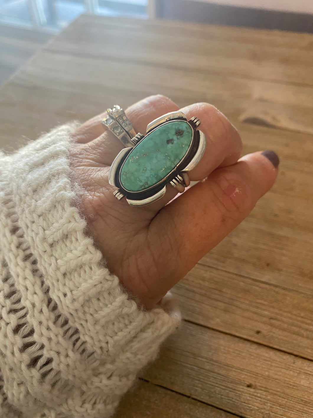 Baby Blue Turquoise Ring