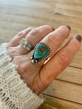 Load image into Gallery viewer, Teardrop Turquoise Ring
