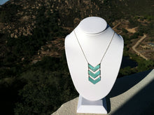 Load image into Gallery viewer, Triple Chevron Necklace
