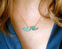 Load image into Gallery viewer, Love Birds Necklace

